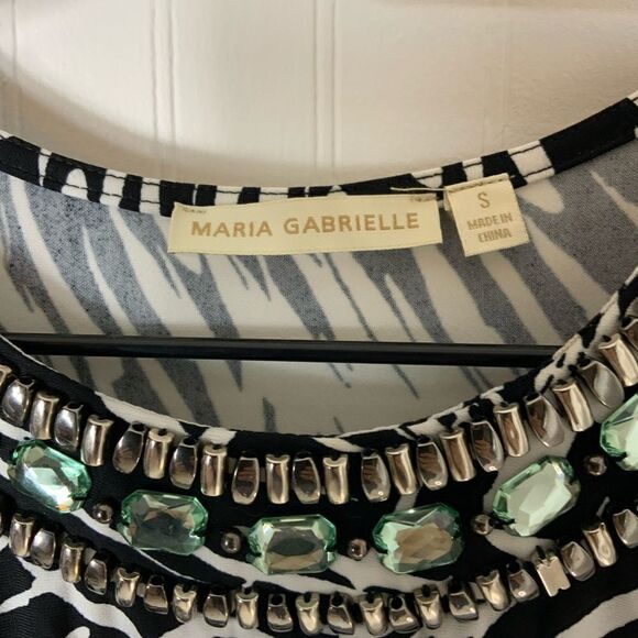 Maria Gabrielle sleeveless blouse - Picture 3 of 4